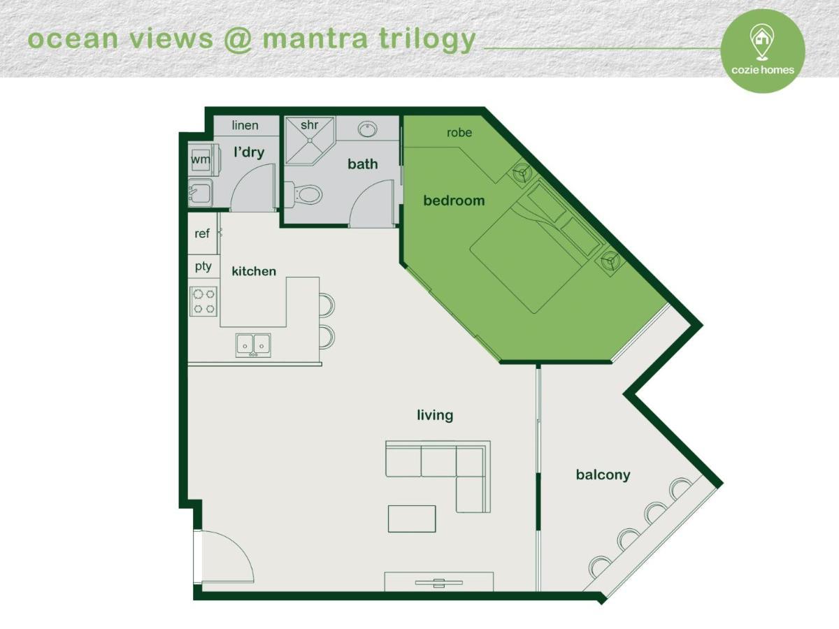 Ocean Views At Mantra Trilogy Apartment Cairns